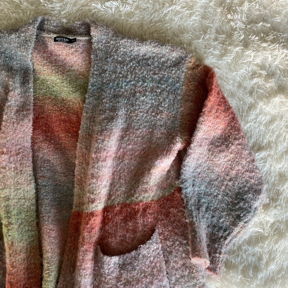 Nasty Gal maxi cardigan